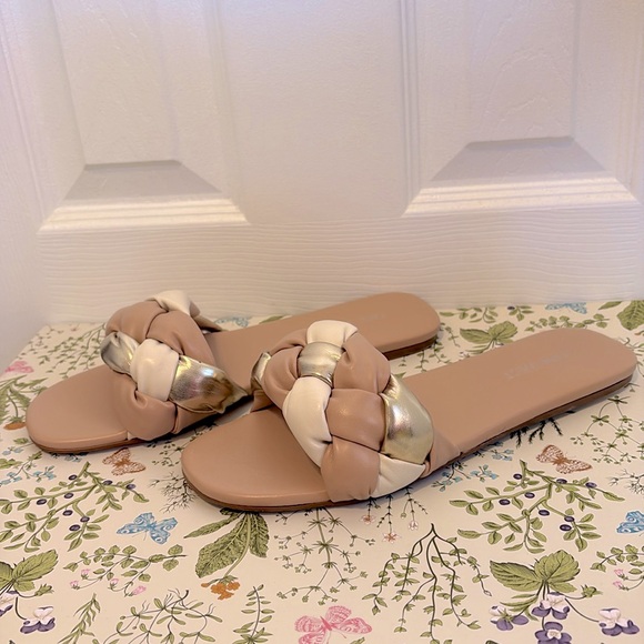Nine West Shoes - Braided Slide Sandals